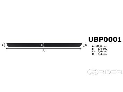 UBP001 Uniwersalna ochrona zderzaka lub klapy.