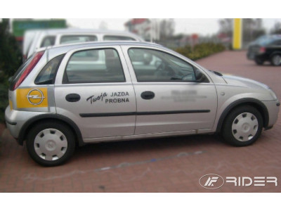 Opel Corsa C listwy boczne
